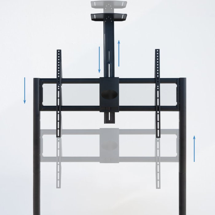 TOOQ iStar Soporte de Suelo con Ruedas para Pantallas 55-100 pulgadas